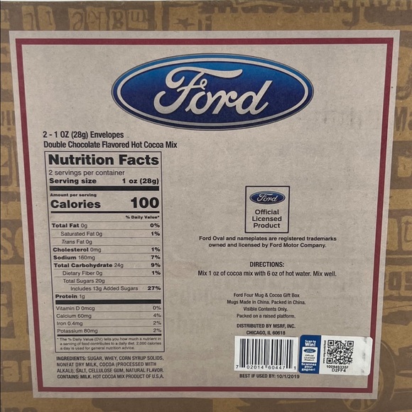 New Ford Mustang 4 Mug Set - Picture 9 of 10